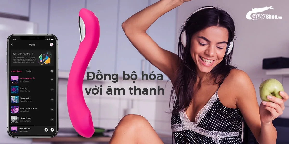 Máy massage Lovense Osci 2 điểm G Bluetooth điều khiển app — Cách sử dụng đơn giản, tiện lợi