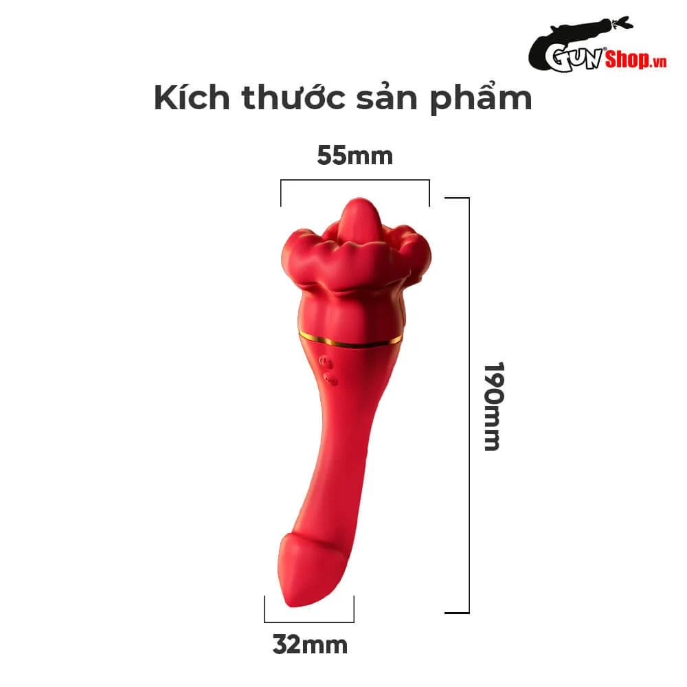 Máy massage son đỏ 2 đầu TQG II thư giãn giảm căng cơ — ảnh 3