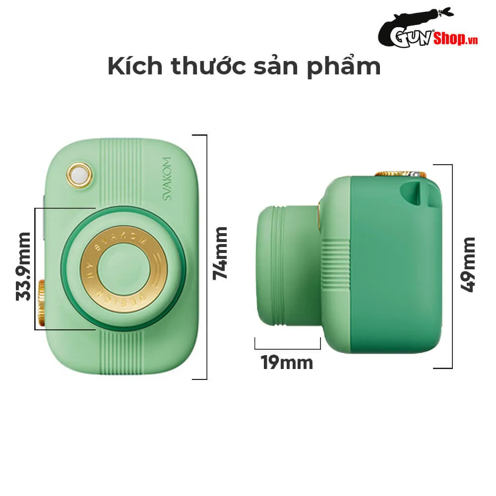 Máy massage Svakom Alberta hút điểm G kích thích cực đã — ảnh 3