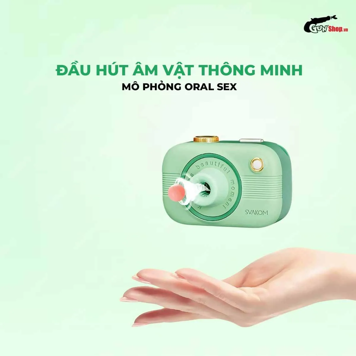 Máy massage Svakom Alberta hút điểm G kích thích cực đã — ảnh 6