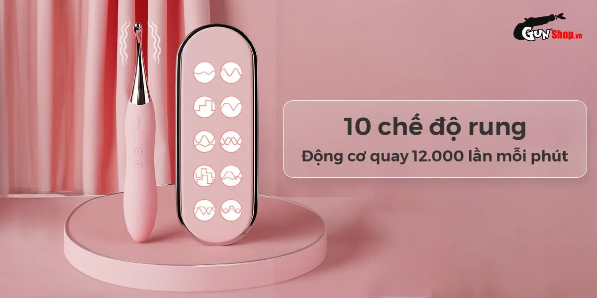 Máy massage Svakom Beatrice 2 đầu rung đa năng kích thích điểm G — ảnh 3