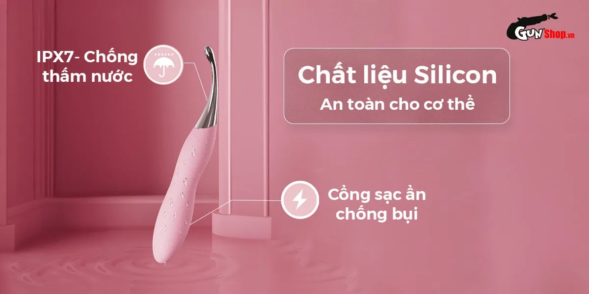 Máy massage Svakom Beatrice 2 đầu rung đa năng kích thích điểm G — ảnh 6