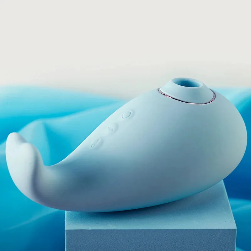 Máy Massage Svakom Tantan Whale Pro Cá Heo Kèm Lưỡi Giả Hút Mạnh — ảnh 3