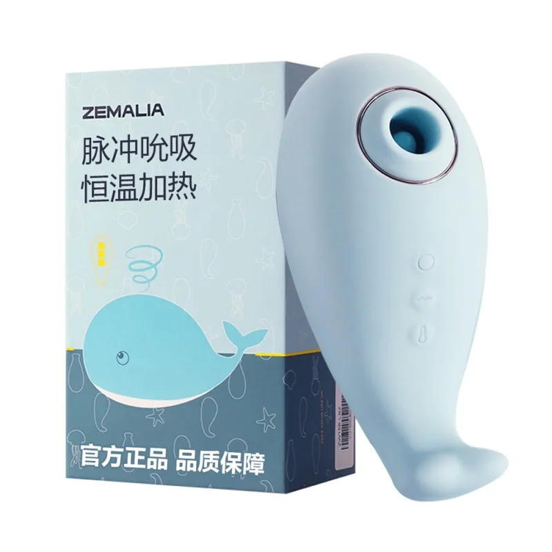 Máy Massage Svakom Tantan Whale Pro Cá Heo Kèm Lưỡi Giả Hút Mạnh