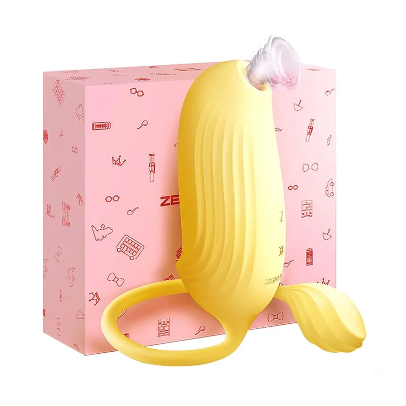 Máy massage Svakom Zemalia Bobo 2 đầu massage rung hút mạnh