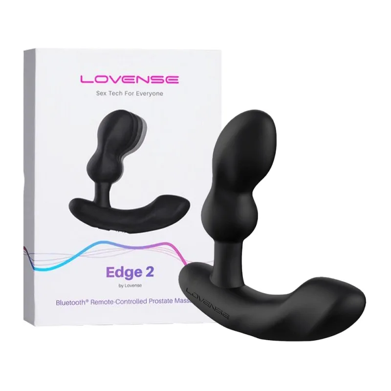 Máy massage tiền liệt Lovense Edge 2 độc đáo chữ L app điều khiển