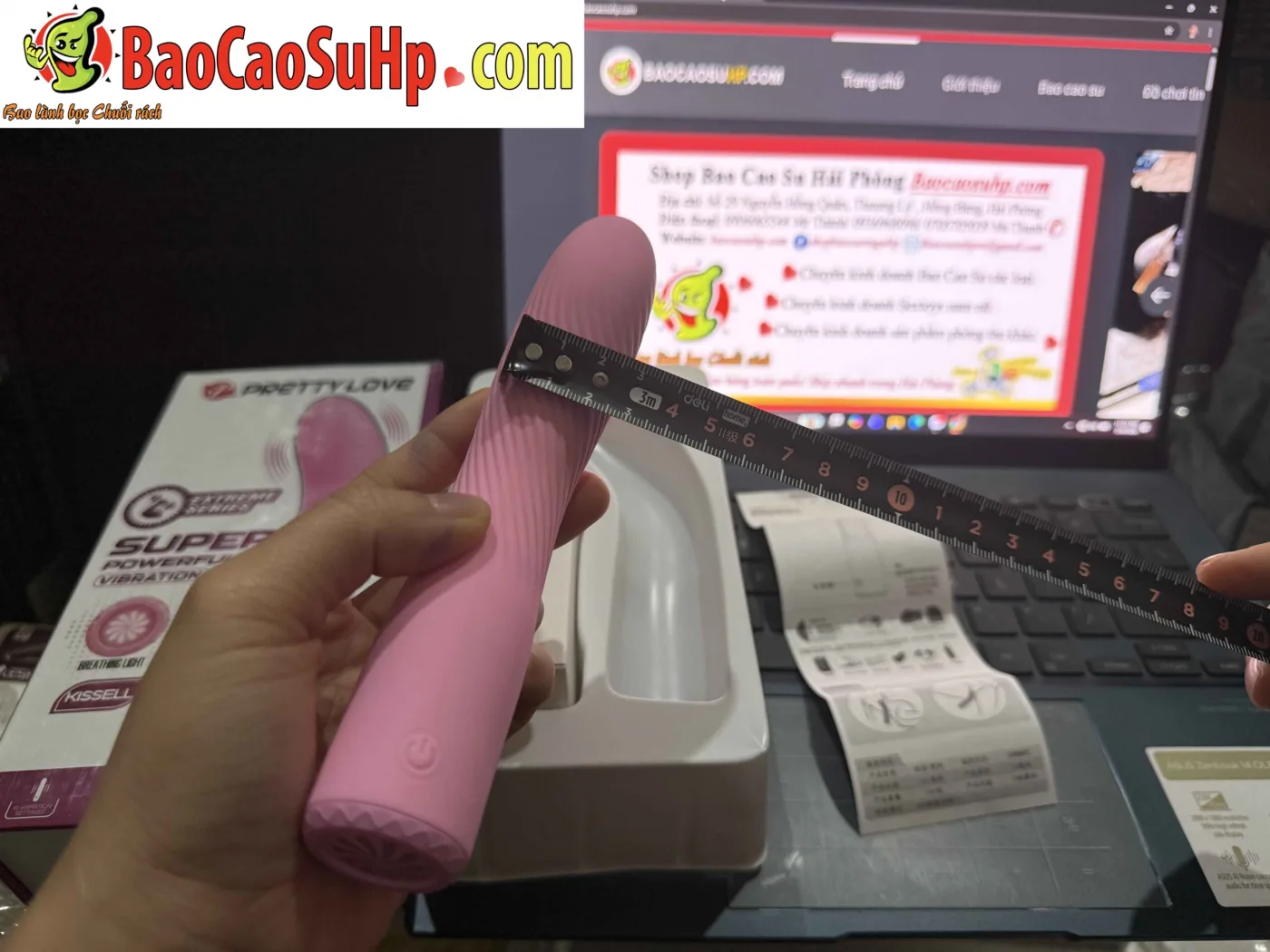Máy rung 2 in1 trứng và dương vật giả Pretty Love Kisell Pilot Pittila mini cầm tay — ảnh 5