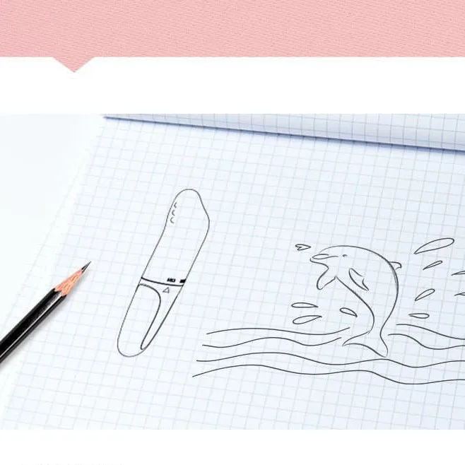 Máy Rung Cá Heo Mini Hồng Đầu Gai Siêu Mạnh Kích Thích — ảnh 5