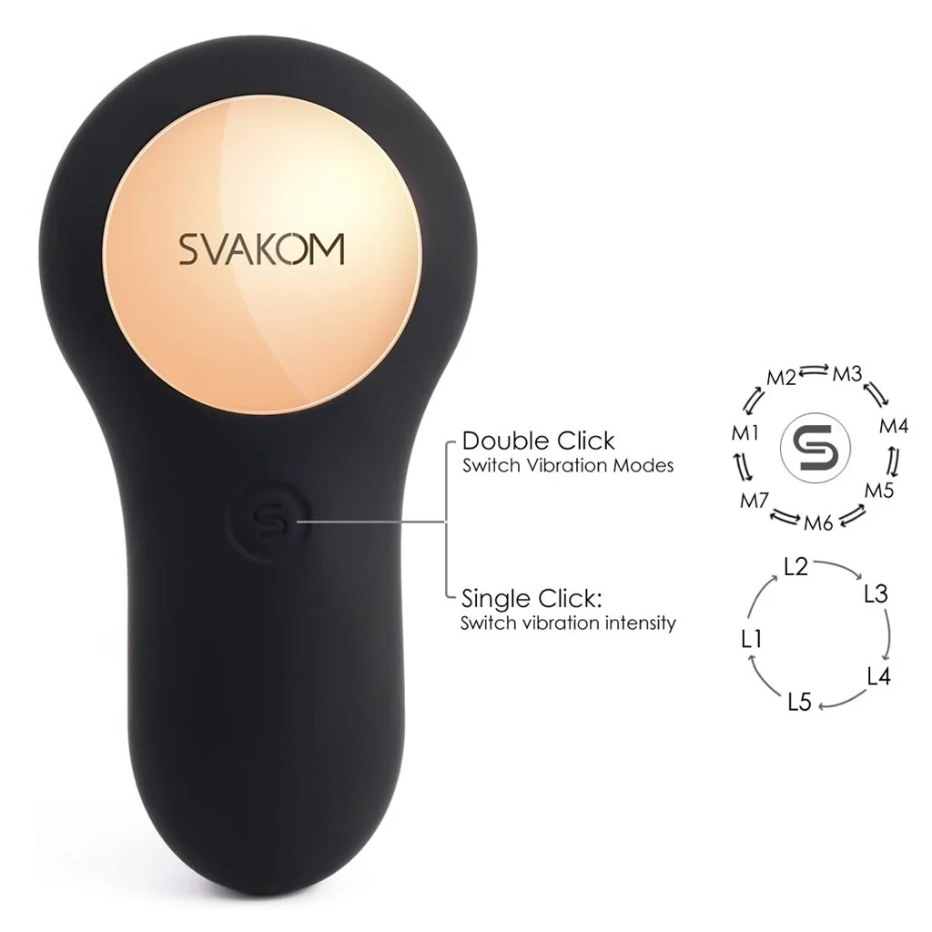 Máy rung hậu môn Svakom Vicky 35 tần số, sạc điện tiện lợi, cực đã — ảnh 6