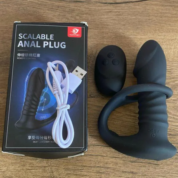 Máy Rung Hậu Môn Yunman Scalable Analplug Rung Thụt Kích Thích Điều Khiển Remote — ảnh 7