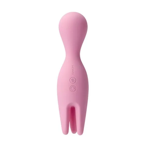 Máy rung Svakom Nymph 2 đầu sạc điện mạnh mẽ, kích thích sâu