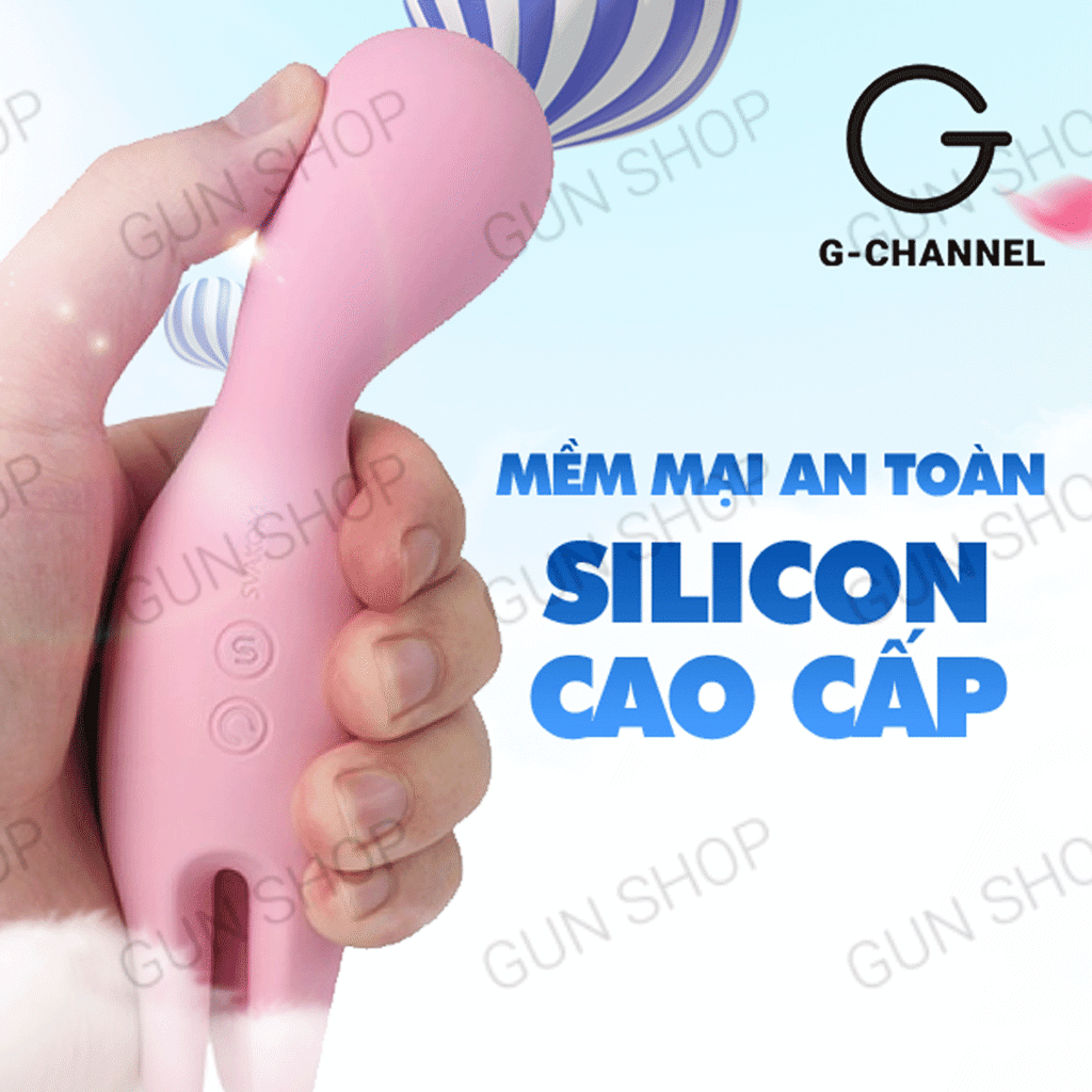 Máy rung Svakom Nymph 2 đầu sạc điện mạnh mẽ, kích thích sâu — ảnh 6