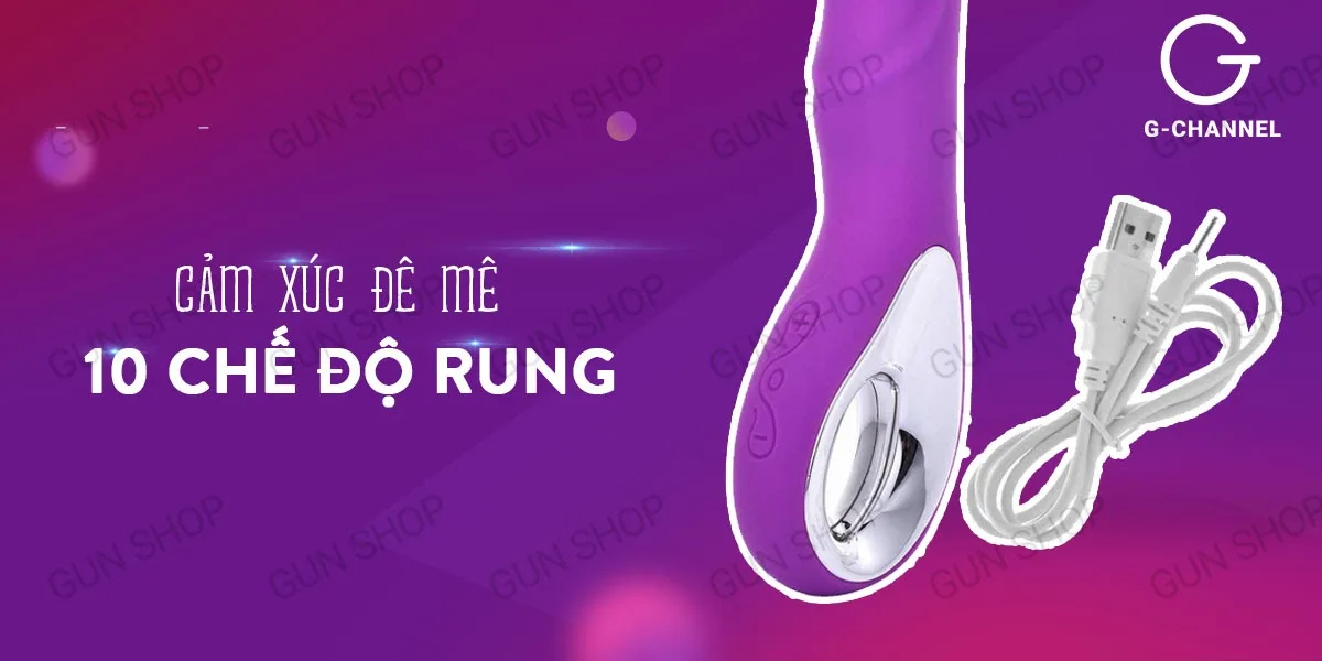Máy rung điểm G Pretty Love cao cấp đa chế độ sạc điện mạnh — hình 2