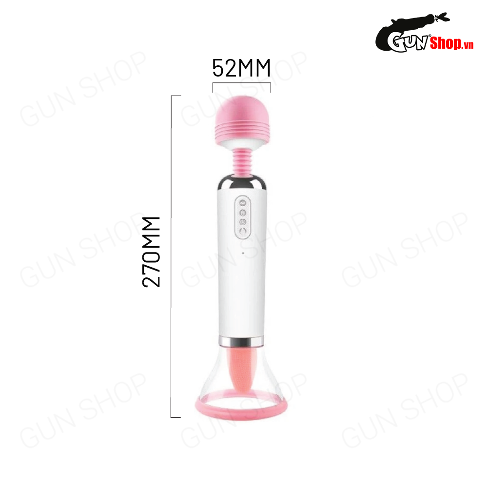 Máy rung âm đạo lưỡi giả liếm cao cấp kích thích khoái cảm Mizz Zee — ảnh 3