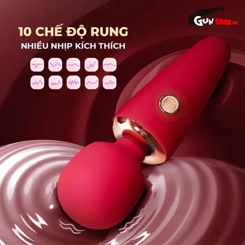 Máy rung massage mini Galaku Ice Cream Cone chày rung tình yêu nhỏ gọn giá rẻ — ảnh 4