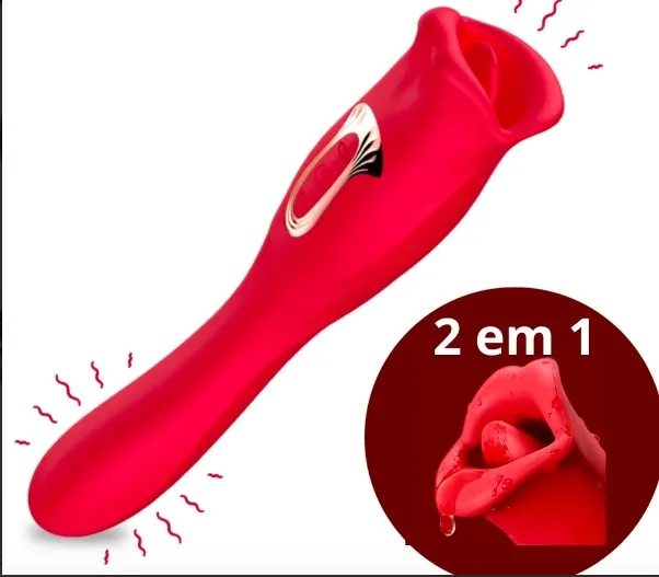 Máy rung lưỡi đa năng kết hợp massage âm đạo, tăng khoái cảm