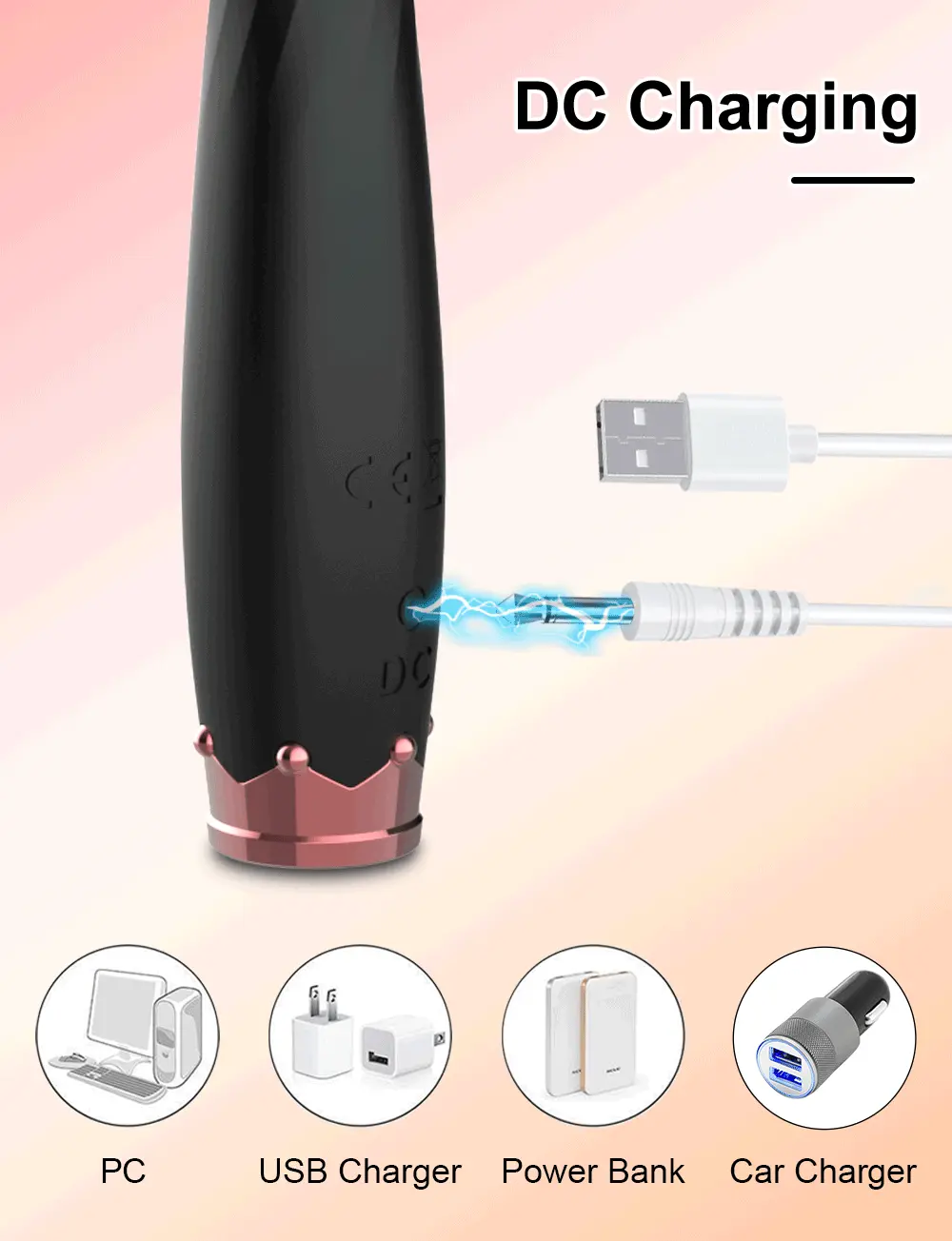 Máy rung silicon mềm dẻo mát xa điểm G tăng khoái cảm — ảnh 7