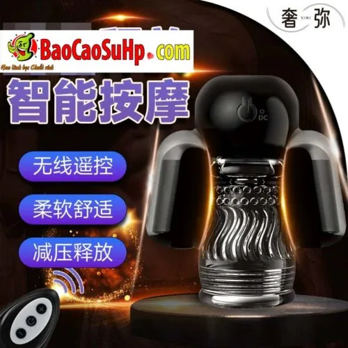 Máy tập dương vật 2in1 tự sướng Akigire tăng độ dẻo mềm mại 2 trứng rung — ảnh 3