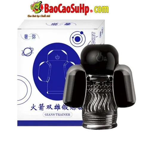 Máy tập dương vật 2in1 tự sướng Akigire tăng độ dẻo mềm mại 2 trứng rung — ảnh 2