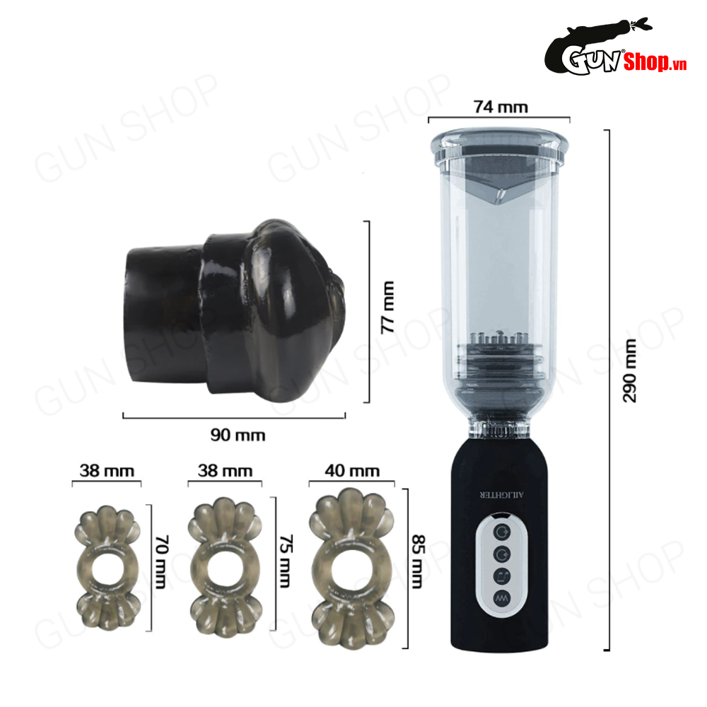 Máy tập dương vật tự động dùng sạc - Ailighter Nusmile Dr.Jet — ảnh 3