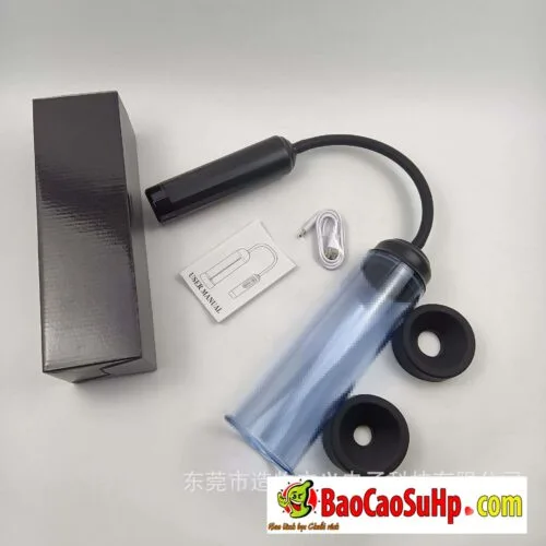 Máy tập luyện làm to cậu bé hút chân không Black Rennes hỗ trợ cương to dài hơn. — ảnh 3