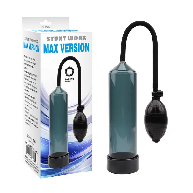 Chisa Max Black - Máy Tập Tăng Kích Thước Dương Vật, Hiệu Quả, An Toàn