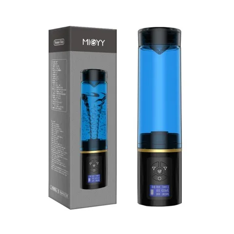 Máy tập dương vật tự động màn hình LCD massage nước tăng kích thước hiệu quả