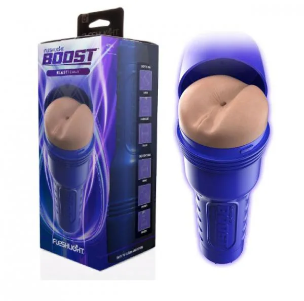 Máy thủ dâm Fleshlight Boost Blast Female công nghệ Turbo Tech cảm giác siêu thực
