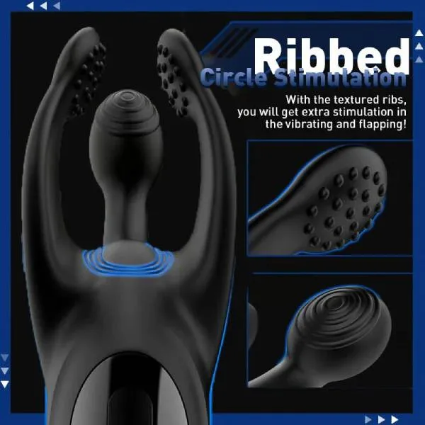 Máy massage dương vật và tinh hoàn Black Trident — ảnh 5