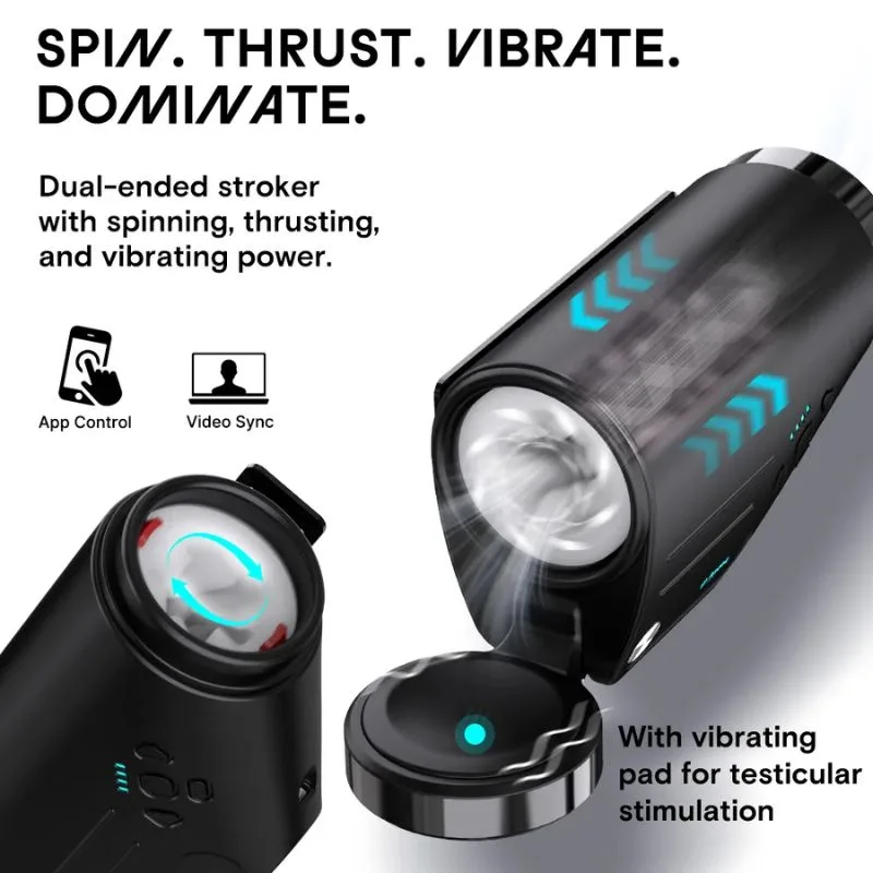 Máy Thủ Dâm Kaotik The Shotty Cao Cấp Máy Thủ Dâm Svakom Kaotik The Shotty Điều Khiển Qua App — Với thiết kế hiện đại, khả năng kết nối app thông minh và