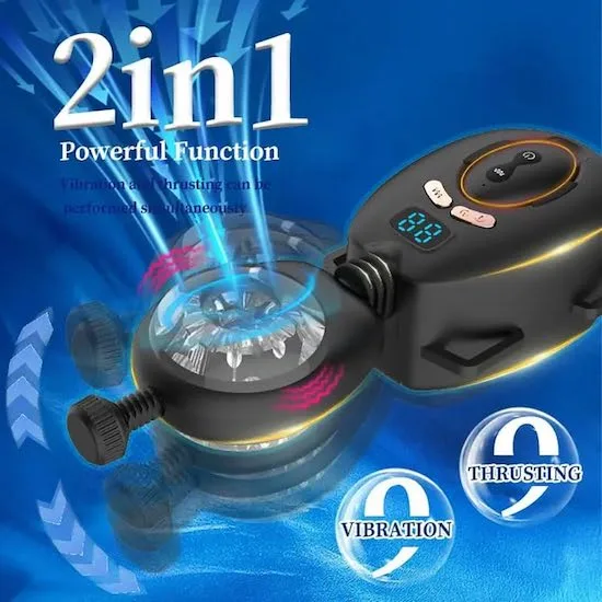 Swing Wagger Máy Thủ Dâm Tập Luyện Dương Vật Tự Động 2 in 1 Swing Wagger Máy Thủ Dâm Tập Luyện Dương Vật Tự Động 2 in 1 — Điểm đặc biệt là có thể kết hợp nhiều chế độ để tạo trải