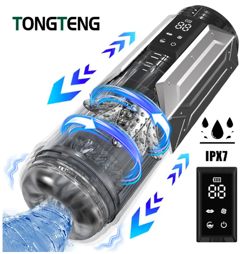 Máy thủ dâm tự động cho nam Hulk 4 trong 1 rung xoay thụt liếm — ảnh 6