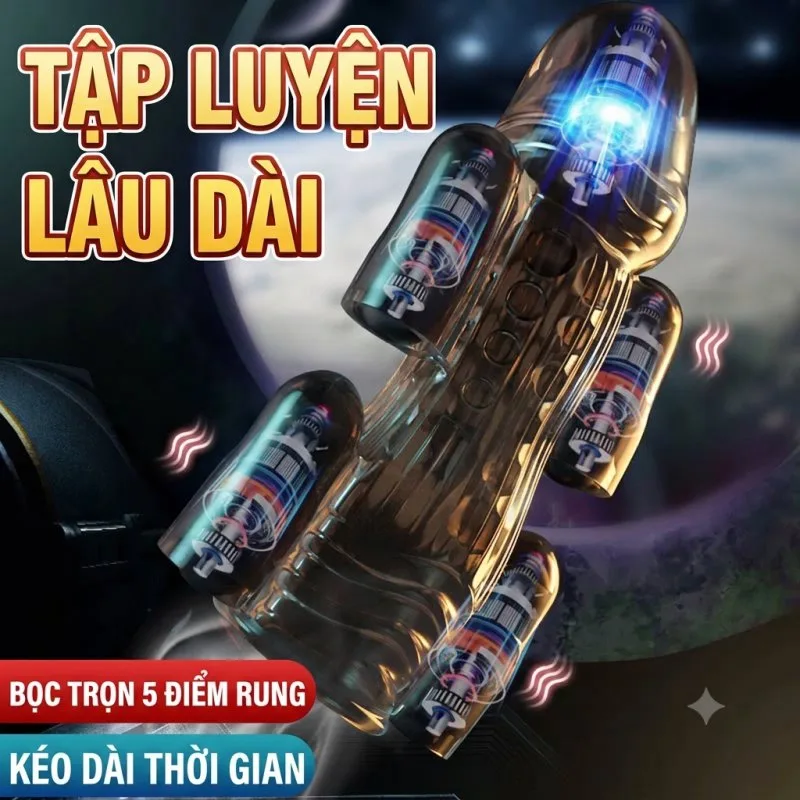 Máy tự sướng có chức năng massage và tập luyện cậu bé Jiuuy GO Ryker