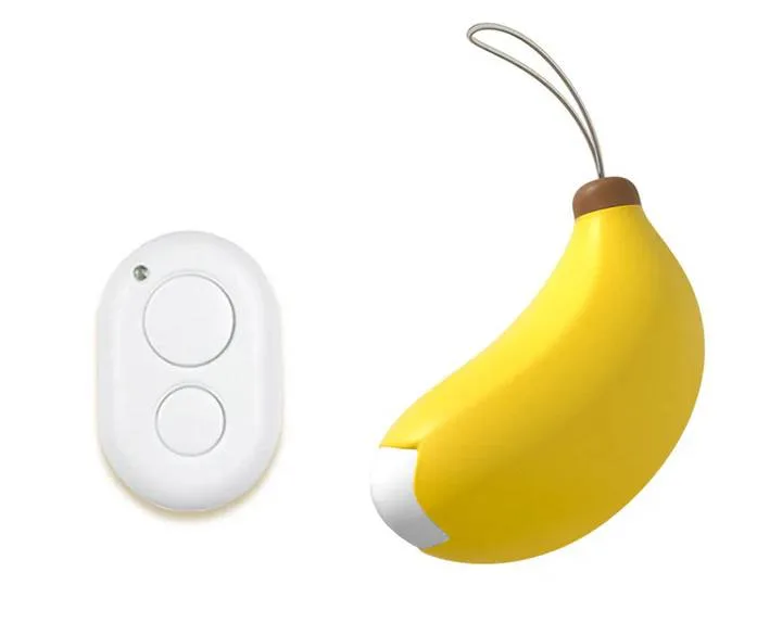 Meese Punk Banana Trứng Rung Tình Yêu Hình Trái Chuối Mini Nhỏ Gọn Điều Khiển Từ Xa Meese Punk Banana Trứng Rung Tình Yêu Hình Trái Chuối Mini — Điều khiển từ xa tiện lợi