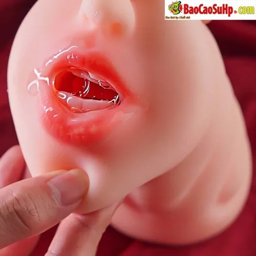 Miệng giả nguyên khối Jiuuy Tâm Di mềm mại có vòng khít 3D Full phụ kiện — ảnh 3