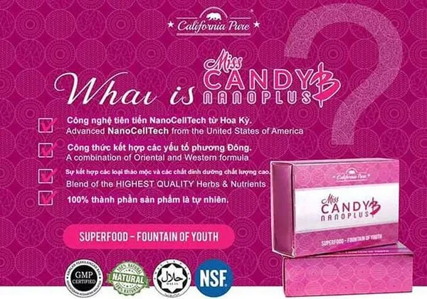 Kẹo sâm Miss Candy B tăng ham muốn sinh lý nữ hấp dẫn — Công dụng vượt trội của Kẹo sâm Miss Candy B