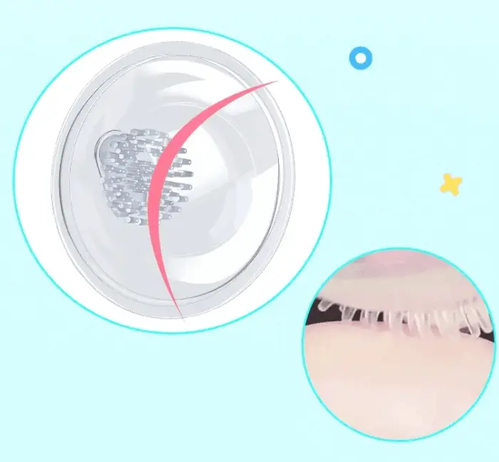 Máy rung massage vú đầu ti 3 in 1 điều khiển remote kích thích nhũ hoa — ảnh 3
