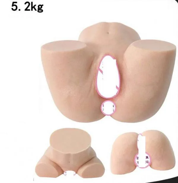 Mông giả Coc Yawara 5kg guyên khối Full silicone mềm mại