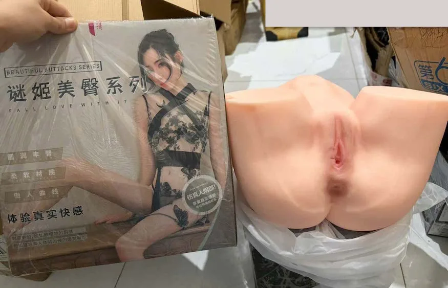 Mông Giả Nguyên Khối Hashimoto Nao 9kg Cao Cấp Đúc Khuôn Người Thật TPE Mềm Mịn Vân Da 4D Mông Giả Nguyên Khối Hashimoto Nao 9kg Cao Cấp Đúc Khuôn — Cấu Trúc Hai Khoang Tiện Lợi
