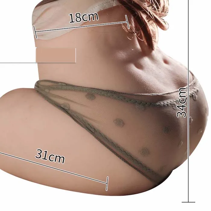 Mông Giả Nguyên Khối Hashimoto Nao 9kg Cao Cấp Đúc Khuôn Người Thật TPE Mềm Mịn Vân Da 4D — ảnh 5