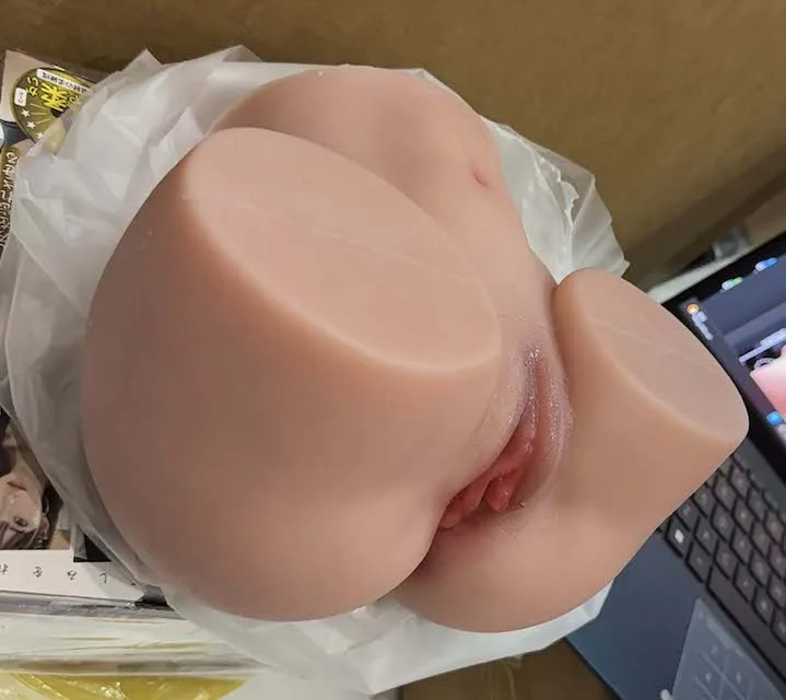 Jiuai Denpa Shoujo mông giả silicone bạch kim 2.4kg nhỏ gọn đầm tay — ảnh 5