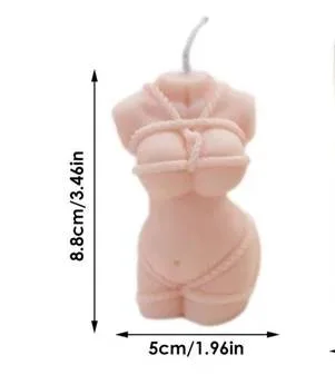 Nến tình dục hình body cô gái đèn cầy bạo dâm BDSM — ảnh 3