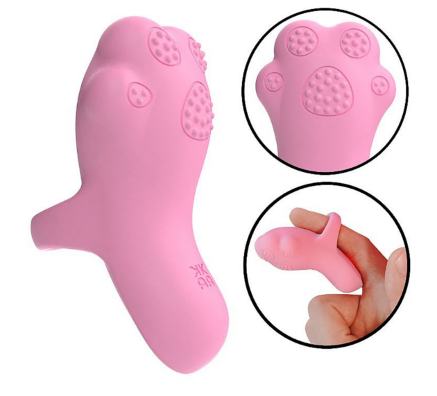 Ngón tay rung vibrating claws Mizzzee mèo êm ái nhẫn rung tình yêu Nhẫn rung Mizzzee ngón tay mèo êm dịu kích thích yêu — Lấy cảm hứng từ bộ móng vuốt mềm mại của mèo con, sản phẩm