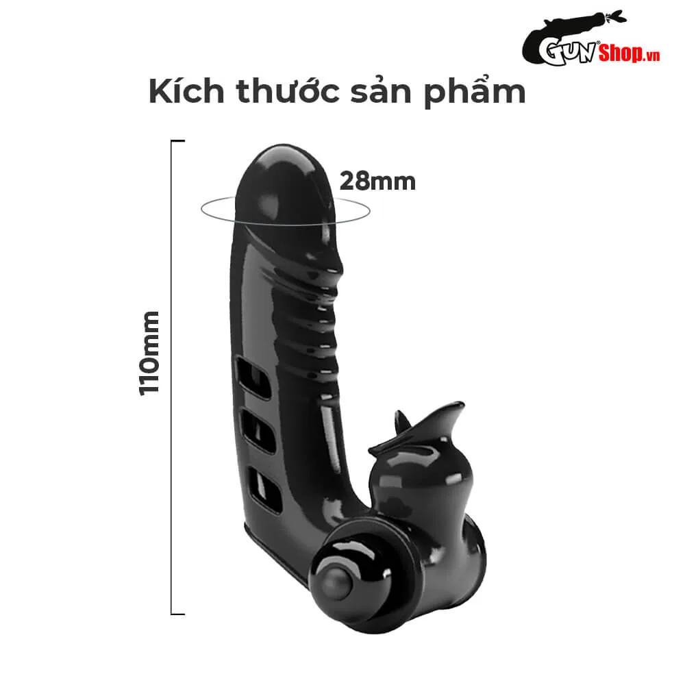 Ngón tay rung 10 chế độ pin sạc Pretty Love Corbin kích thích — ảnh 3