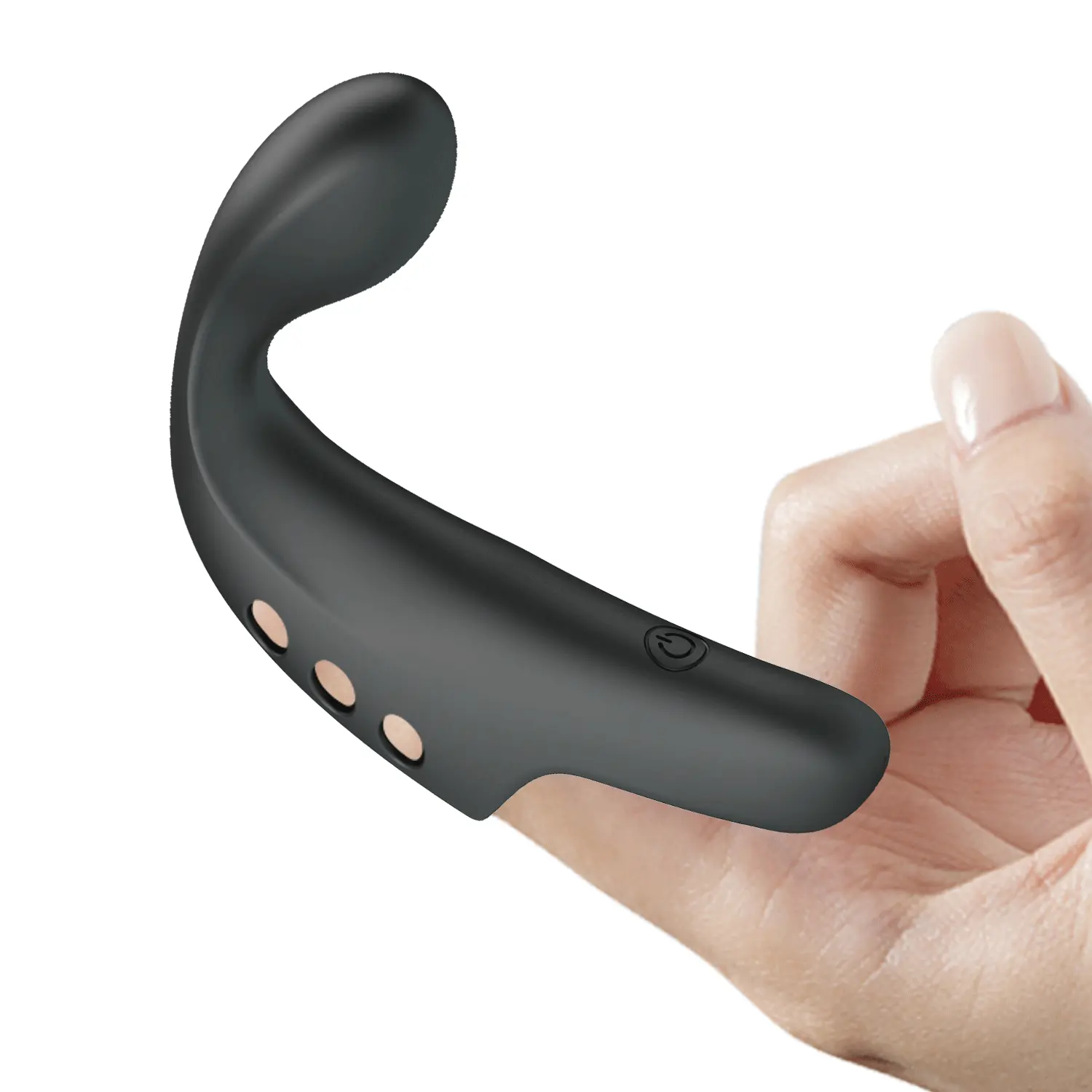 Ngón tay rung cong Prettylove Gorgon Dizzy Finger 10 chế độ rung Full Silicone — ảnh 2