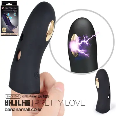 Ngón Tay Rung Xung Điện Mạ Vàng 24k PrettyLove Marico Siêu Phê