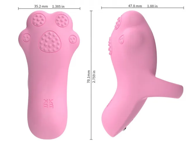 Ngón tay rung vibrating claws Mizzzee mèo êm ái nhẫn rung tình yêu Nhẫn rung Mizzzee ngón tay mèo êm dịu kích thích yêu — Thiết Kế Độc Đáo – Kết Hợp Mèo Con & Công Nghệ Rung Hiện Đại