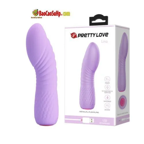 Ngón tay rung cực mạnh êm Prettylove Lina 12 chế độ . — ảnh 3