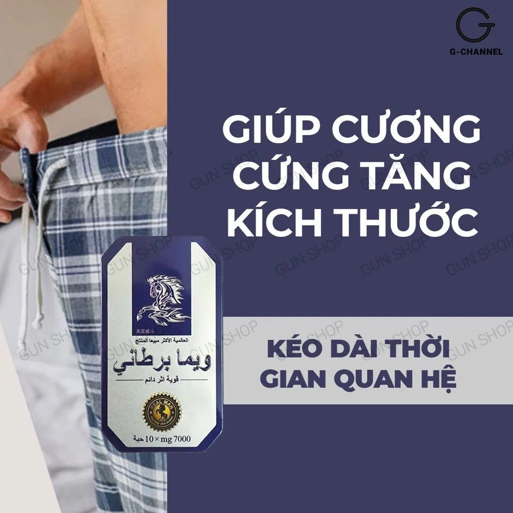 Ngựa Thái chính hãng thuốc cường dương kéo dài thời gian cho Nam hộp 10 viên — ảnh 3