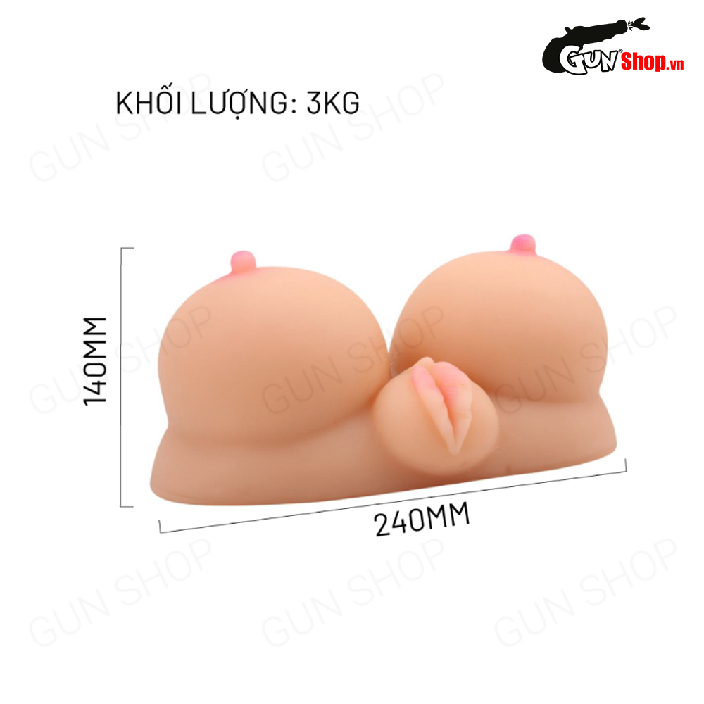 Ngực giả & âm đạo silicon trần cao cấp mềm mịn - Enjoy Luxury — ảnh 3